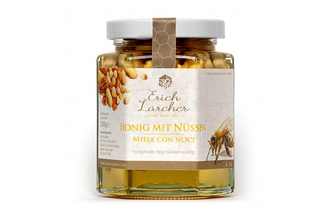 Honey with mixed nuts - Erich Larcher Vahrn