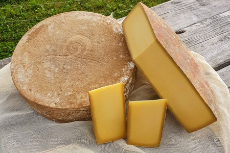 Cheese Lissna Bergkas matured for 18 months