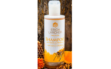 Shampoo with honey &amp; propolis - Erich Larcher Vahrn