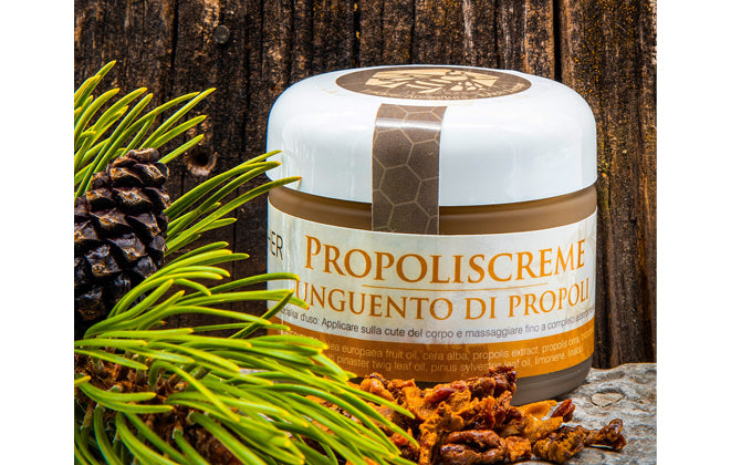 Propolis cream with beeswax - Erich Larcher Vahrn