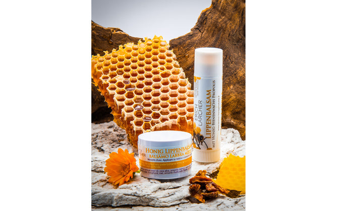 Lippenstick Bienenwachs, Propolis und Honig - Erich Larcher Vahrn